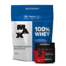 100% Whey Protein (Refil-900g) Max Titanium - Horus (300g) Max Titanium