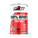 100% WHEY PROTEIN - MORANGO - 450G
