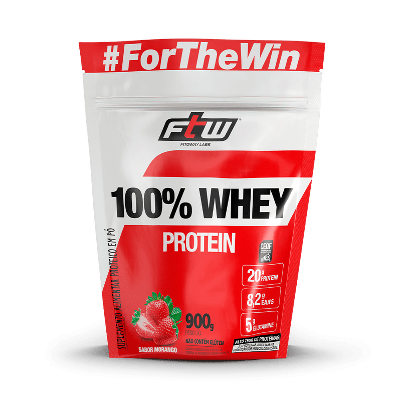 100% WHEY PROTEIN - 900G