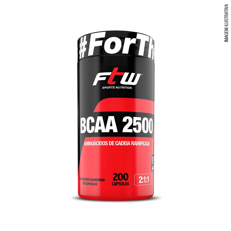 BCAA 2.500 500MG - 200CÁPS