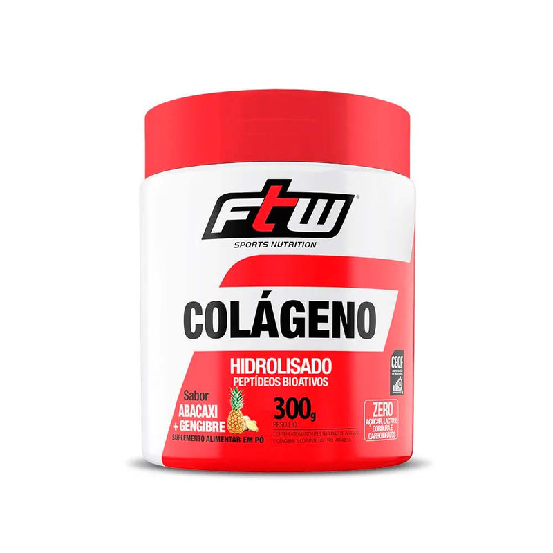 COLÁGENO HIDROLISADO - ABACAXI COM GENGIBRE - 300G