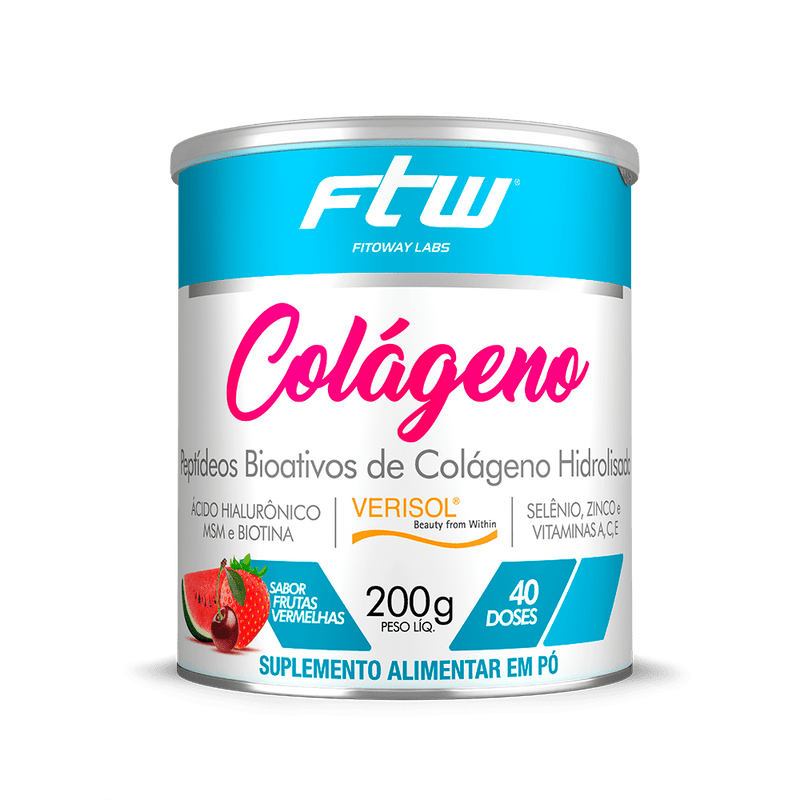 COLÁGENO VERISOL - FRUTAS VERMELHAS - 200G