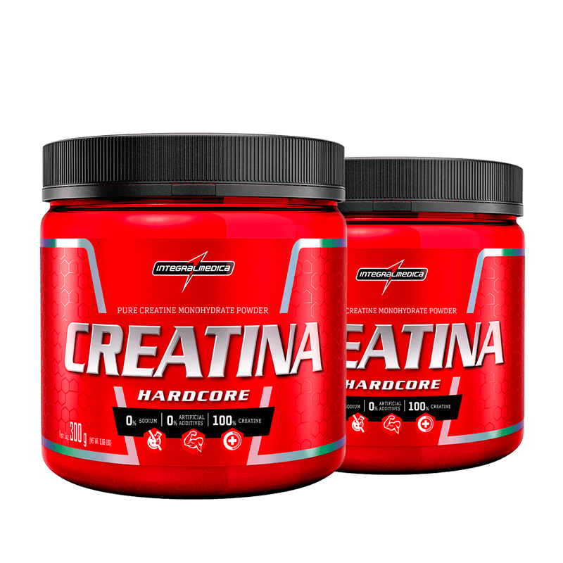 CREATINA HARDCORE RELOAD (2X300G) INTEGRALMEDICA