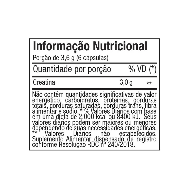 CREATINA - 120CÁPS