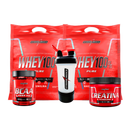 Combo Integralmedica - 2 Whey 907g + 1 Creatina 300g + 1 Bcaa 120caps